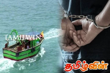 மன்னாரில் கைது செய்யப்பட்ட இந்திய கடற்றொழிலாளர்கள்