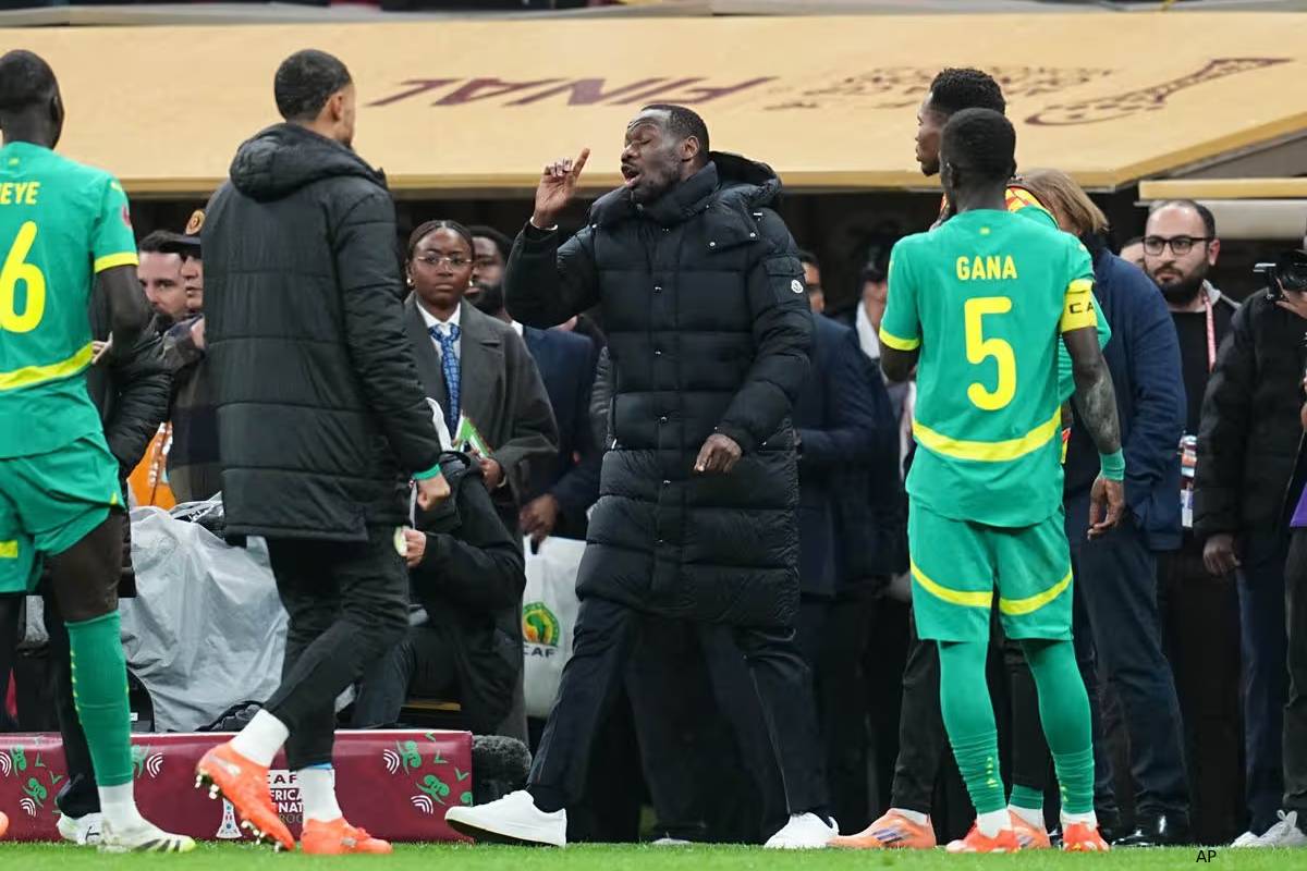 Senegal stripped trophy and morocco winner