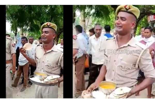 uttar pradesh - police - viral video