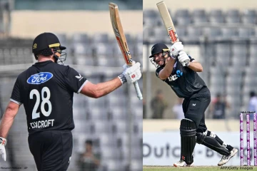 நியூஸிலாந்திற்கு பயத்தை காட்டிய வங்காளதேச பந்துவீச்சாளர்கள்: முதல் அரைசதமடித்த வீரர்