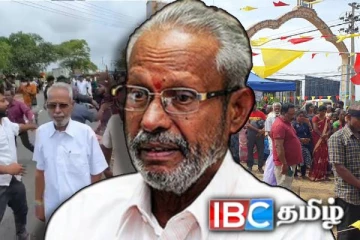 செம்மணி போராட்டத்தில் பதற்றம் : விரட்டியடிக்கப்பட்ட சி.வி.கே சிவஞானம்