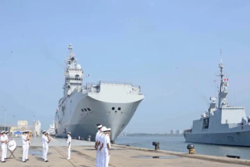 கொழும்பை வந்தடைந்த பிரான்ஸ் கடற்படை கப்பல்