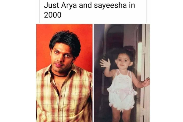 முதல் படத்திற்கு முன் ஆர்யா எப்படி இருக்காருனு பாருங்க...அப்போ சயீஷாவா இது? அதிர்ச்சியான ரசிகர்கள் | Throw Back Pic Of Arya And Sayyesha