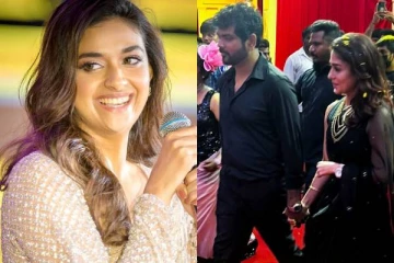 நயன்-விக்னேஷ்  திருமணத்தை உறுதி செய்த கீர்த்தி சுரேஷ்! மேடையில் இப்படிபோட்டு உடைச்சிட்டியேமா?