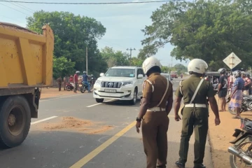 கிளிநொச்சி விபத்தில் குடும்பஸ்தர் உயிரிழப்பு