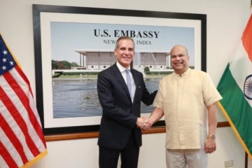 இந்தியாவுக்கான அமெரிக்கத் தூதுவர் மற்றும் மிலிந்த மொரகொடவிற்கு இடையில் பேச்சுவார்த்தை
