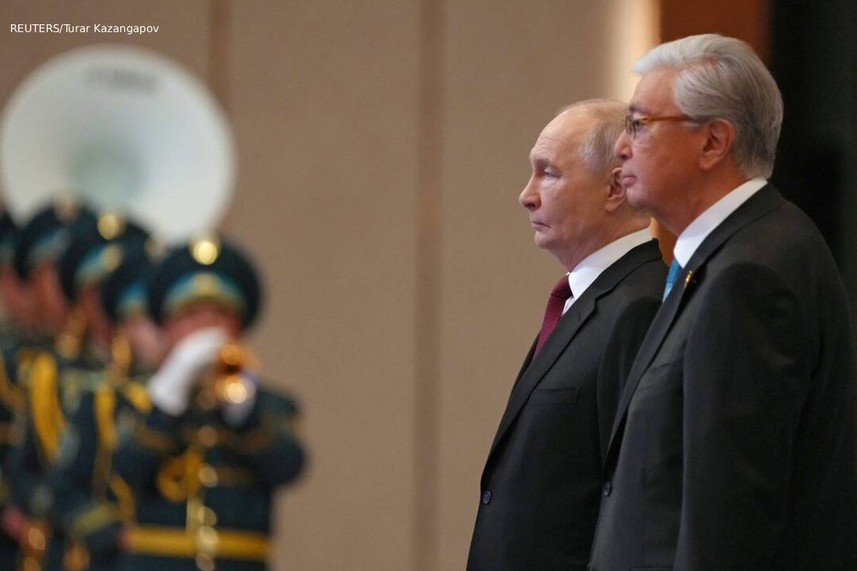 Vladimir Putin/Kassym-Jomart Tokayev