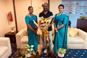 இலங்கைக்கு வந்த சூப்பர் ஸ்டார் ரஜினிகாந்த்