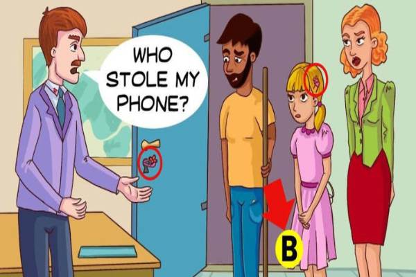IQ Test: கண் இமைக்கும் நொடியில் தொலைந்த Phone- திருடியது யார்? | Brain Teaser Iq Test Who Is The Thief