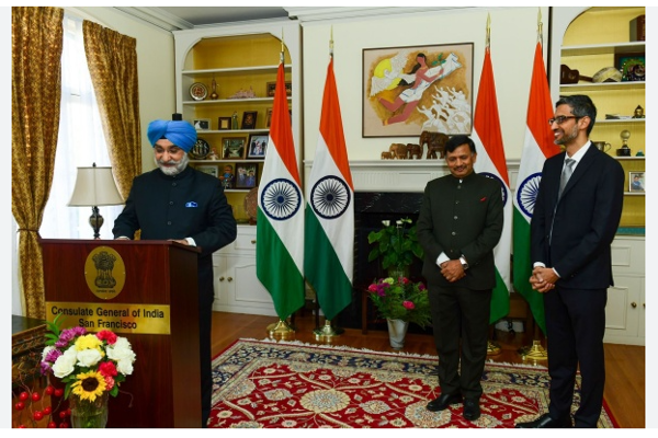 இந்த கெளரவம் இந்தியாவுக்குதான் - சுந்தர் பிச்சைக்கு பத்மபூஷண் விருது! | Padma Bhushan To Sundar Pichai