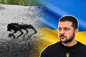 ரஷ்ய போர்களத்தில் களமிறக்கப்படும் உக்ரைனின் ரோபோ நாய்கள்