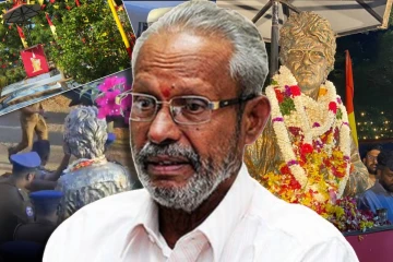 அகற்றப்பட்ட திலீபனின் சிலை : சந்திரசேகருக்கு பதிலடி கொடுத்த சி.வி.கே