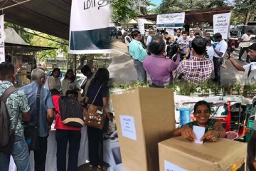 கண்டியில் நடைபெற்ற மாதிரித் தேர்தல் (Photos)