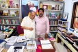 ஆனந்தசங்கரியை சந்தித்து நலம் விசாரித்த அமைச்சர் இராமலிங்கம் சந்திரசேகர்