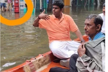 வெள்ளத்தில் BJP அண்ணாமலையின் தில்லாலங்கடி வீடியோ