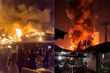 ஒரே இரவில் சாம்பலான 1,000 வீடுகள் ; மலேசியாவை உலுக்கிய பெரும் அனர்த்தம்