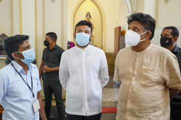 இரத்தத்திலும் பிணத்திலும் ஆட்சிக்கு வந்ததே இந்த அரசாங்கம் - சஜித் சாடல் (படங்கள்)