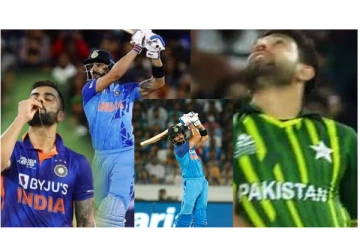 பாகிஸ்தானுக்கு எதிராக விராட்கோலி அடித்த சிக்ஸர் - Greatest T20 shot of all time...புகழ்ந்து தள்ளிய ICC...!