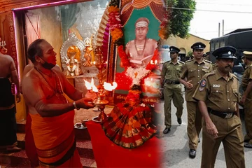 நாவலர் பெருமானின் குரு பூஜை தினத்திலும் பொலிஸார் கெடுபிடி