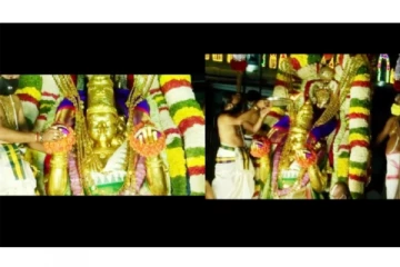 திருப்பதி ஏழுமலையான் கோயிலில் இன்று தங்க கருட வாகனத்தில் மலையப்ப சுவாமி வீதி உலா