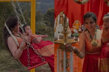 குழந்தையுடன் என்ஜாய் பண்ணும் ரெடின் கிங்ஸ்லியின் மனைவி: வைரலாககும் காணொளி