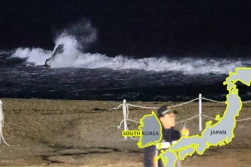 தென்கொரியாவில் சுனாமி : ஜப்பானில் ஏற்பட்ட நிலநடுக்கத்தின் தாக்கமென தெரிவிப்பு!