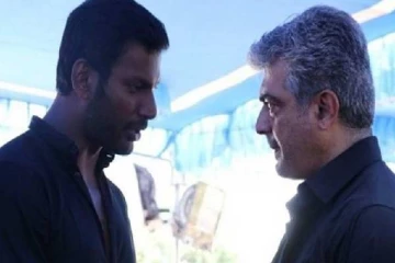 ஒரே வார்த்தை அஜித்தை அசிங்கப்படுத்திய நடிகர்? வைரலாகும் விஷால் வீடியோ