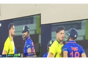 Viral Video: மைதானத்தில் மோதிக் கொண்ட விராட் கோலி - ஸ்டாய்னிஸ்