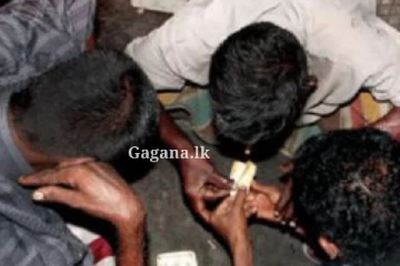 මෙන්න නියම මිනිස්සු. තමන්ගේ ගමේ මත් කුඩු විකුණන්න ආපු අයට ගමේම මිනිස්සු එකතු වෙලා කරපු වැඩේ..