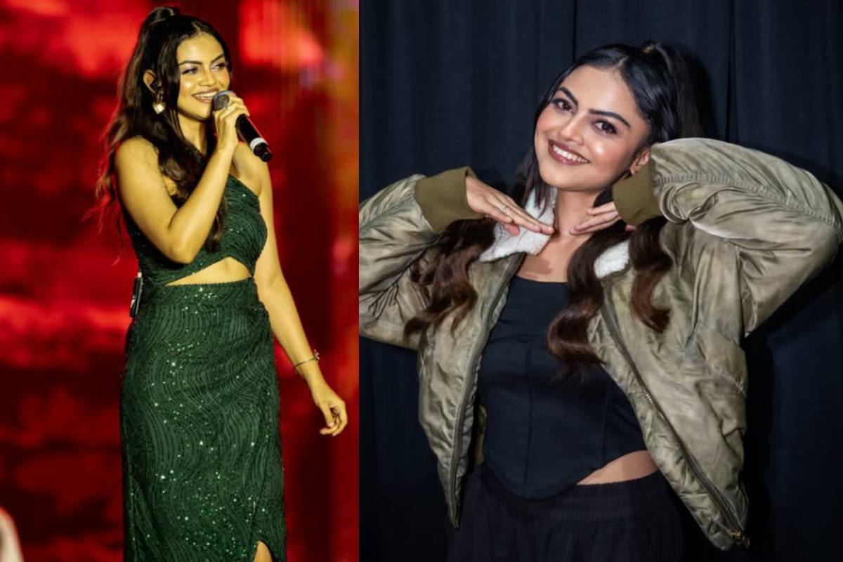 சூப்பர் சிங்கர் பூஜா வெங்கட்-ஆ இது!! கிளாமர் லுக்கில் இப்படி மாறிட்டாங்களே.. | Super Singer Pooja Venkat Parsi Concert Look Video