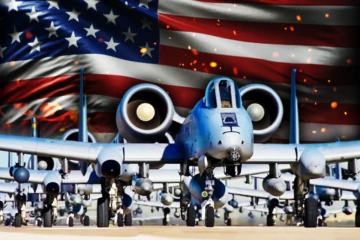 ஈரான் கடற்படைக்கு பேரிடியான அமெரிக்காவின் A-10 Warthog தாக்குதல் விமானம்!