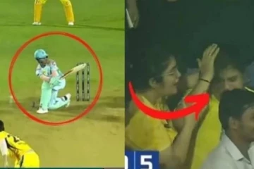 ஐபிஎல் போட்டியில் பறந்த இமாலய சிக்சர்! பெண் ரசிகை தலையை பதம் பார்த்த பந்தின் வீடியோ