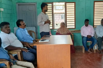 காணி அபகரிப்பு தொடர்பில் முல்லைத்தீவில் முக்கிய கலந்துரையாடல்