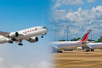 கட்டுநாயக்க விமான நிலையத்தில் இருந்து புறப்பட்ட விமானம் ஒன்று அவசரமாக தரையிறக்கம்