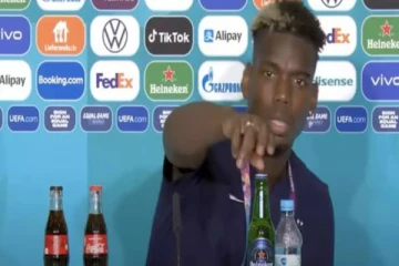 பீர் பாட்டிலை அகற்றிய கால்பந்து வீரர்...யூரோ கோப்பையில் தொடரும் சர்ச்சை