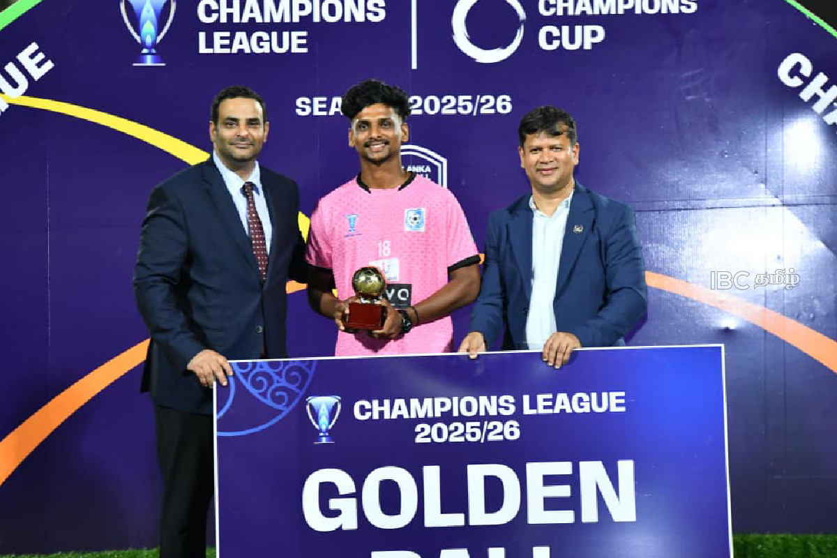 உதைபந்தாட்டத்தில் புதிய மைல்கல்: மகுடம் சூடிய நாவாந்துறை சென். மேரிஸ் கழகம் | New Milestone Set By St Marys Sports Club Jaffna உதைபந்தாட்டத்தில் புதிய மைல்கல்: மகுடம் சூடிய நாவாந்துறை சென். மேரிஸ் கழகம் | New Milestone Set By St Marys Sports Club Jaffna