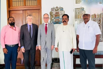 கனேடியத் தூதுவருடனான சந்திப்பில் சிறீதரன் எம்.பி