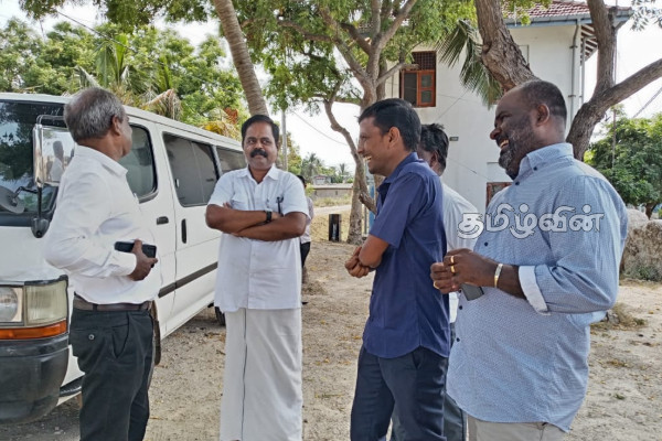 மயிலிட்டி துறைமுகத்திற்கு சிறீதரன் எம்.பி கண்காணிப்பு விஜயம் | Sridharan Mp S Visit To Myiliti Port