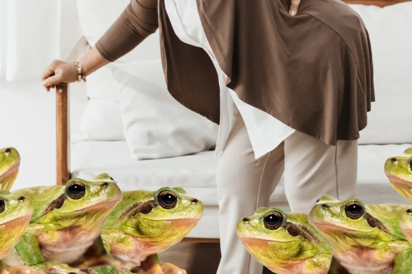 சீனாவில் முதுகுவலி போக தவளைகளை விழுங்கிய மூதாட்டி | Woman In China Swallows Frogs To Relieve Back Pain
