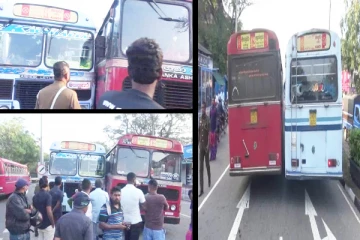 சாரதிகளின் கவனயீன செயற்பாடு - விபத்தில் சிக்கிய பயணிகள்; பதற வைக்கும் காட்சி! (படங்கள்)
