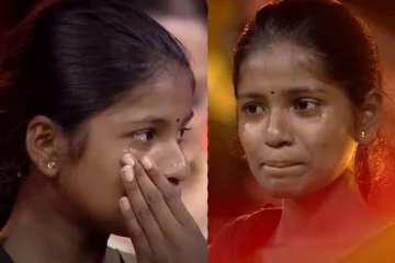 சரிகமப நிகழ்ச்சியில் பாடிக் கொண்டிருக்கும் போதே பாடுவதை நிறுத்தி அழுத இலங்கை பெண் ஆசானி- நடுவர்கள் அதிர்ச்சி