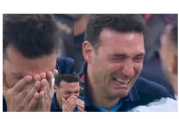 மெஸ்ஸியை பார்த்ததும் குழந்தைப்போல் கதறி அழுத லயனல் ஸ்கலோனி... - நெஞ்சம் ரணமாக்கும் வீடியோ...!