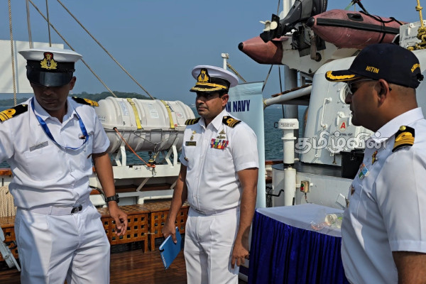 திருகோணமலையில் கடற்படையினருக்கான பயிற்சி ஆரம்பம்! | Sri Lankan Navy Personnel Begins Indian Navy Ship