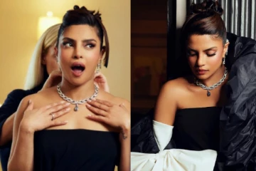 200 கோடியில் வைர நெக்லெஸ் அணிந்துவந்த பிரியங்கா சோப்ரா - கவனம் ஈர்க்கும் புகைப்படம்!