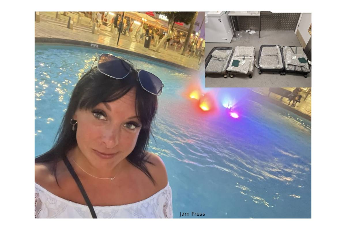 british woman arrested for smuggling cannabis