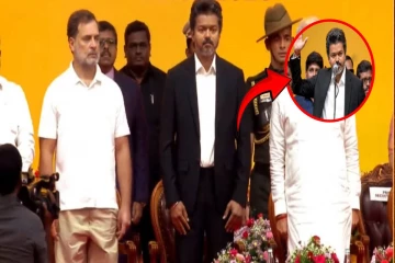 விஜய் கருப்பு கோட் அணிந்து முதல்வராக பதவியேற்றது ஏன்? இது தான் காரணமா?