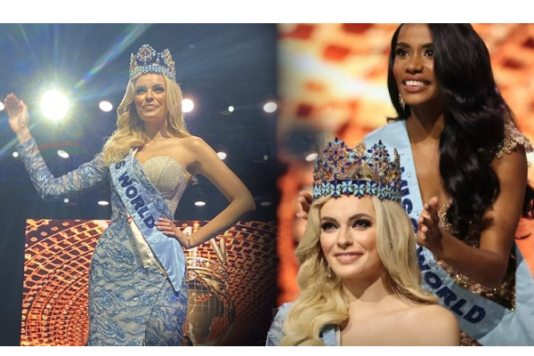 பிரபஞ்ச அழகியாக மகுடம் சூடினார் கரோலினா பைலாவ்ஸ்கா - குவியும் பாராட்டு - தமிழ்நாடு