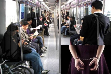 ஜப்பானில் புகையிரதத்தில் பயணிகள் மீது கத்திக்குத்து தாக்குதல் : பெண் கைது