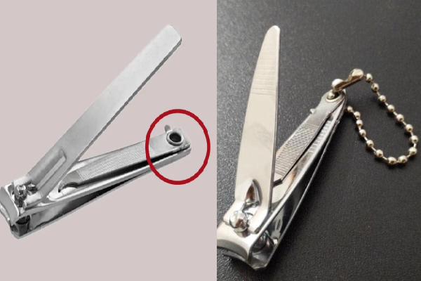 nail cutter small hole use