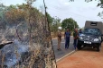 வவுனியா - பாவற்குளம் காட்டுப் பகுதியில் திடீர் தீப்பரவல்